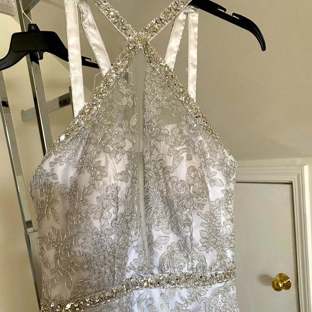 Camila La vie. Used once only. Fits well 5’5 with heels. Size 2
